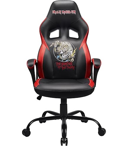 Subsonic Harry Potter Gaming Stoel Of Kantoorstoel, Pop Gamer Stoel Voor Kinderen, Comfortabele Schommelstoel, Geïntegreerde Hoofdsteun En Armleuningen, In Hoogte Verstelbaar, Hogwarts Zwart