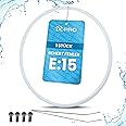 DL-pro Pump Pot Seal 182 mm Set for Error E15 in Siemens Bosch Neff Dishwasher Replacement for 12005744 12005317 Repair Kit Including Seal Wire Screws