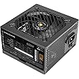 Mars Gaming MPB650SI, 650W ATX Power Supply, 7 Year Warranty, 80Plus Bronze 230V, 90% Efficiency, SI Extreme Silence Fan with Copper Core, AI2-RPM, DC-DC and SMD Technologies, Black