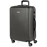 Medium Suitcase with 4 Swivel Wheels for Long Trips Trolley Idea
