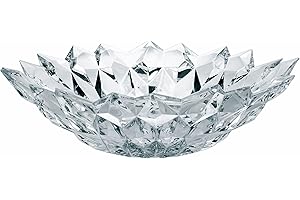 ‎NACHTMANN Nachtmann Glasschale Ø 32 cm, Quartz, 90055, Salatschüssel aus Kristallglas, Schale spülmaschinenfest