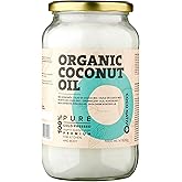 Organic Coconut Oil CocoNativo - 1000mL (1Liter) - Extra Virgin Coconut Oil, Premium, Native, Cold Pressed, Raw Food Quality,