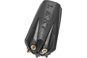 LEKI 380088 gummibuffert trekking tyst spike dyna, svart, en storlek
