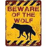 Pas op voor wolven sticker kopen? Bestel nu
