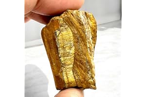 arana's - Piedra de bolsillo OJO DE TIGRE en bruto 3-5 cm - Llévala siempre contigo - Amuleto de la suerte - Piedras y cristales naturales curativos de sanacion (Ojo Tigre)