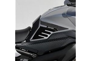labelbike - 2 Autocollants en Résine Gel 3D pour Protections latérales de réservoir de Moto compatibles avec Yamaha Tracer MT-09