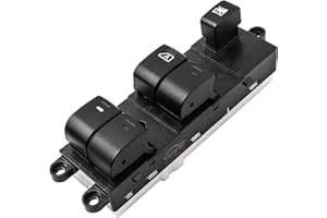 YAOPEI Bouton Leve Vitres pour Nissan Qashqai J10 Navara d40 Pathfinder R51 Porte Avant Électrique Interrupteur Lève-vitre Principal 25401-BB65B 25401-EB30B