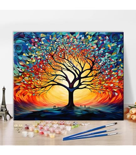 TISHIRON Malen Nach Zahlen Drachen - DIY Ölgemälde Set 40x50cm Für Erwachsene