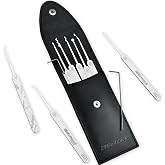 MULTIPICK ELITE 11 Professional Lock Pick Set &ndash; [11 Pieces | 0.6 mm] Made in Germany &ndash; Ganzua Lockpicking &ndash; Locksmith Kit for