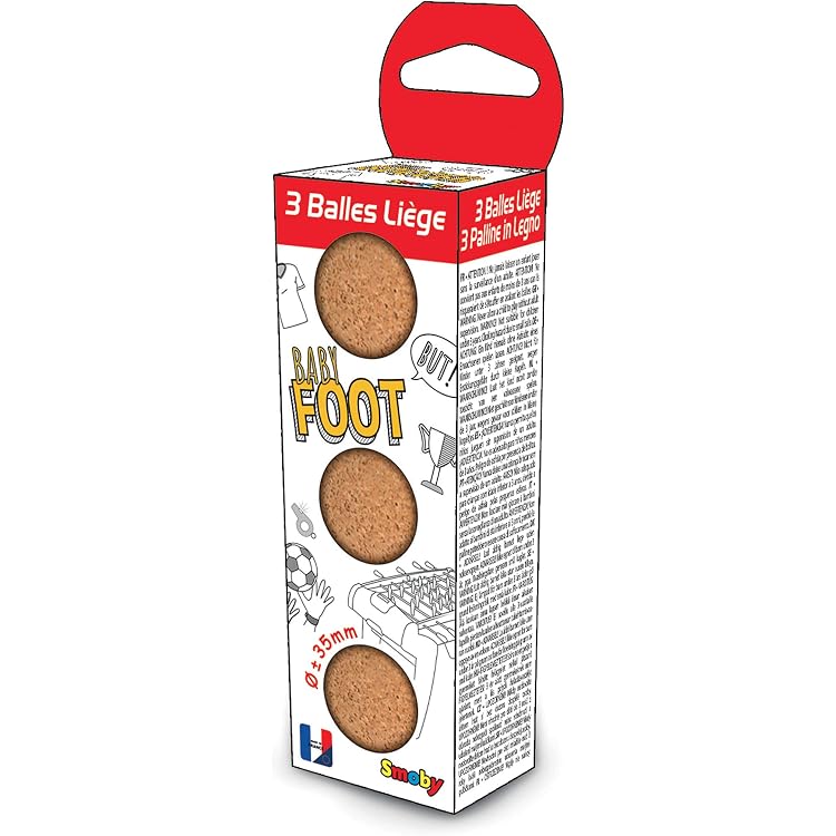 12 Balles De Baby-Foot 23mm - ABS Résistant - Noir Et Blanc - Compatible Table Standard - Jeu Société