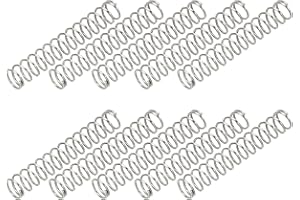 PATIKIL Sprężyna kompresyjna, średnica drutu 0,5 mm x 5 mm średnica zewnętrzna x 30 mm dł., 10 szt. mechaniczne przedłużenie ze stali nierdzewnej 304, małe sprężyny, zestaw asortymentowy do napraw