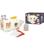 Janod - Jeu d'Équilibre en Bois FSC - Thème Écosystème - 12 Figurines en Bois + 2 Socles - Jeu d'Éveil et Premier Age - Partenariat WWF - Dès 24 Mois, J08642 Janod - Jeu d'Équilibre en Bois FSC - Thème Écosystème - 12 Figurines en Bois + 2 Socles - Jeu d'Éveil et Premier Age - Partenariat WWF - Dès 24 Mois, J08642