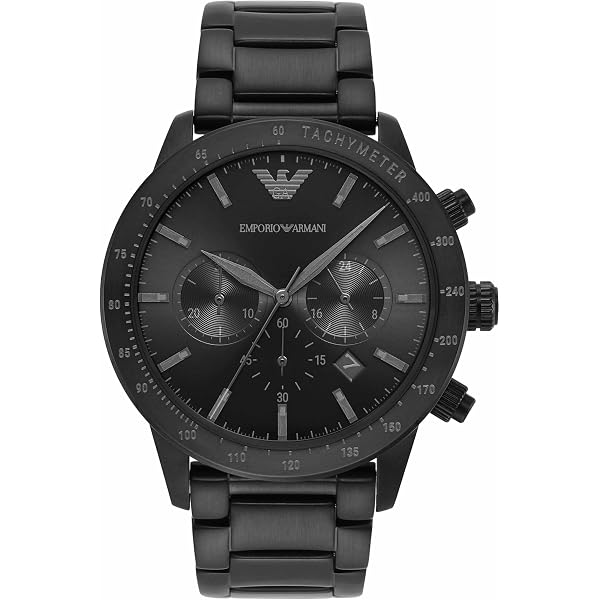 Emporio Armani Men's Connected Quartz Watch with Digital Display