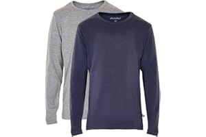 MINYMO SHIRT Chłopcy Basic 34 -T-shirt LS (2-pack) (2 w zestawie)