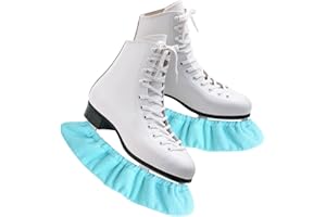 CUAYAES Ice Skate Guards,Soft Ice Hockey Skates Blade Covers, Youth Figure Ice Skating Accessories, Elastic Ice Skate Soakers Blades Protector Cover for Girls Boys