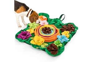 IOKHEIRA Snuffle Mat - Interactive Dog Feeding Game & Smell Training Toy for Large, Medium & Small Dogs