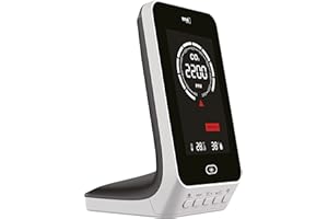 TFA Dostmann AIRCO2NTROL UP 31.5010.02, miernik poziomu powietrza, czujnik NDIR Dual Beam, funkcja alarmu dla stężenia CO2, monitorowanie klimatu w pomieszczeniu, biały