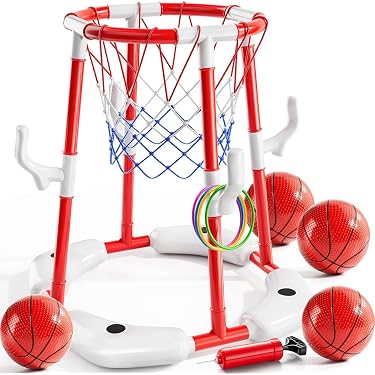 Mini Ballon De Basket BESPORTBLE – Gonflable, Rose, Résistant – Pour Piscine, Plage, Jardin – Jeux Enfants, Interactif
