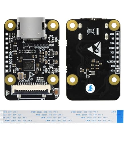 Geekworm KVM Over IP Kit For Raspberry Pi 4 - Remote PC Control Via Web, 4 USB, HDMI, Ethernet, Open Source