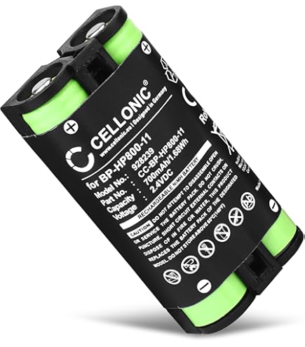 Batteria Ricaricabile Per Radio Teac | Sostituisce BP-R1, BP-R12EU, BP-R1EU, BP-R2, BP-R5 | 2000mAh 7.2V NiMH - Foto 10