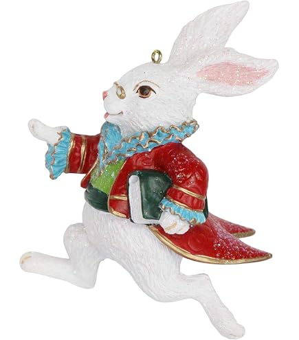 Gisela Graham Deer And Bird Snowglobe In White