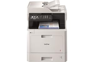 Brother DCP-L8410CDW Imprimante Multifonction 3 en 1 Laser - Professionnel - Economique - Couleur - Compact mais Puissant - Récompensé par Bli - A4, NOIR