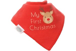 Ziggle - Bandana Dribble Bibs - Cotton Front Baby Bibs Newborn to 24 Months - Newborn Baby Gifts - Bibs For Comfortable Kids