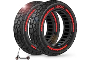 BANGTING 2PCS Pneu Plein Trotinette Electrique 8.5 Pouces Compatible avec Xiaomi M365 / M365 Pro / 1S / Pro 2/3 / 3 Lite/Essential, 8 1/2 x2 Roue Pleine Remplacement pour Scooter