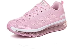 Sotirsvs Air Zapatillas de Running para Hombre Mujer Zapatos para Correr y Asfalto Aire Libre y Deportes Calzado Ligeros y Transpirables 34-46 EU