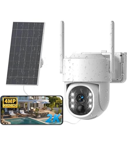 BEENOCAM Dual Lens 4K Solar Security Camera Wireless Outdoor, 2.4g WiFi, 360°PTZ - View #5