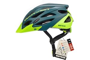 ‎METEOR meteor® Marven Fahrradhelm Herren Damen Kinder-Helm MTB rollerhelm mädchen kinderfahrradhelm für Downhill rennradhelm Mountainbike Inliner skaterhelm BMX fahradhelm Scooter Jungen Bike Helmet