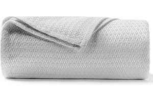 ‎CASOFU CASOFU Kühldecke Kühlende Decke Bettwäsche Sommer Dünne Sommerdecke Leichte Tagesdecke Hellgrau 150x200 cm Cooling Blanket Bettdecke zum Schlafen für Menschen