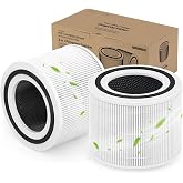 KOIOS Core 300 Replacement Filter LEVOIT Core 300 and Core 300S Air Purifier, 3 in 1 H13 Real HEPA and Activated Carbon Replacement