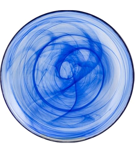 H&H Set Aus 6 Ovalen Glasschalen „Circle“ – 24 X 9,5 Cm – Spülmaschinengeeignet, Elegant Für Desserts, Snacks Oder Deko