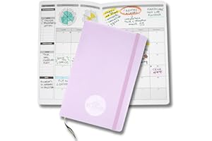LIFE PLANNER PLAN IT, DO IT! Life Planner, Agenda Motivazionale Made in Italy, Agenda 16 Mesi, da Settembre 2025 a Dicembre 2026, Planner Settimanale e Mensile, Spazi Dedicati a Pensieri e Riflessioni (Pastel Violet)