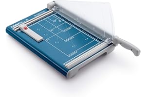 Dahle 534 Guillotine Paper Cutter (Cutting Performance up to 15 Sheets / DIN A3) Blue