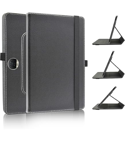 SWEIMEN Hülle Für Honor Pad 9 12 Zoll – PU Leder Mit 360° Drehständer & Voller Schutz