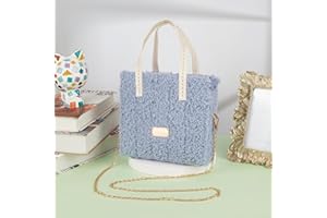 WADORN Kit de fabricación de bolsas de ganchillo para hacer manualidades, juego de materiales para hacer bolsas de hombro para mujer, para Navidad, color morado