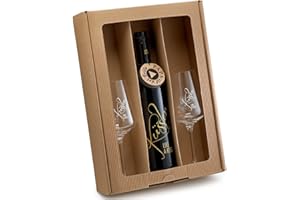 ‎KÜSSLER LIKE A KISS Neu! SINGENDER WEIN für den besten PAPA - ein Cuvée weiß mit eigenem Papa-Song + 2 Gläsern im nachhaltigen Geschenkkarton - das ideale Weingeschenk!