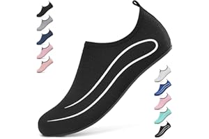 BARFULKER Buty do Wody Water Shoes Buty do SportóW Wodnych Lekkie Buty do PłYwania Buty PlażOwe Buty do Jogi Buty do Surfowania dla Kobiet I MężCzyzn, Rozmiar 34-47EU