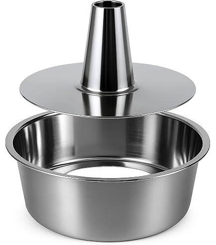 Moule En Aluminium Américain Avec Cône AIELLO 24 Cm - Ustensile Cuisine Sur Pied 3079624