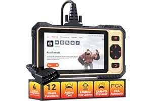 THINKCAR THINKSCAN 662 OBD2 Scanner, Auto-Scanner-Diagnose-Tool mit bidirektionalen aktiven Test, Auto-Scanner ECM TCM ABS SRS, Scanner für Auto mit 12 Reset, CAN FD & FCA SGW, Lifetime Free Update