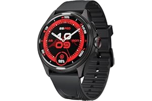 TicWatch Pro 5 Enduro Smartwatch for Men 1.43" Android Wear OS Smart Watch 90 Hrs Battery 110+ Workout Modes 7/24 Heart Rate Health Fitness Tracker Outdoor 5ATM GPS Compass Android Compatible Only