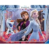 Ravensburger B&uuml;y&uuml;k &Ccedil;er&ccedil;eveli Puzzle, Disney Frozen, 35 Par&ccedil;a