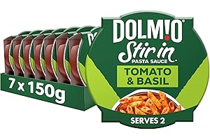 Dolmio Stir In Tomato and Basil Pasta Sauce, Bulk Multipack 7 x 150 g