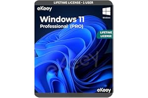 Windows 11 Pro Lifetime Activation Retail License Product Key (1 Device, 32/64 Bit) | Permanent Activation | Reinstallation Supported (100% Genuine)