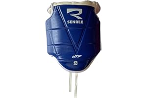 freneci Protector de Pecho de Taekwondo Protector de Pecho Reversible para Niños Y Adultos - XS