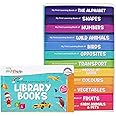 Intelliskills My First Learning Set of 12 Premium Board Books for Babies &Toddlers|0-3 Years|Early Learning Educational & Activity Montessori Book for Toddlers|Alphabets, Numbers,Shapes etc|120 Pages