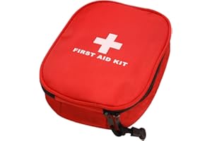 FakeFace - Estuche de primeros auxilios, mini bolsa de emergencia médica, bolsa de emergencia, para coche, viaje, empresa, casa, barco, bolsa de emergencia, bolsa de viaje portátil