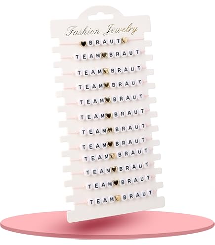 JoyChoi Braut Accessoires Set - 4-teilig Für Junggesellinnenabschied & Bachelorette